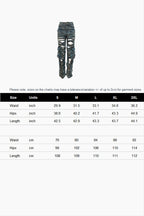 Distressed Denim Wide Leg Jeans Lavish Daily