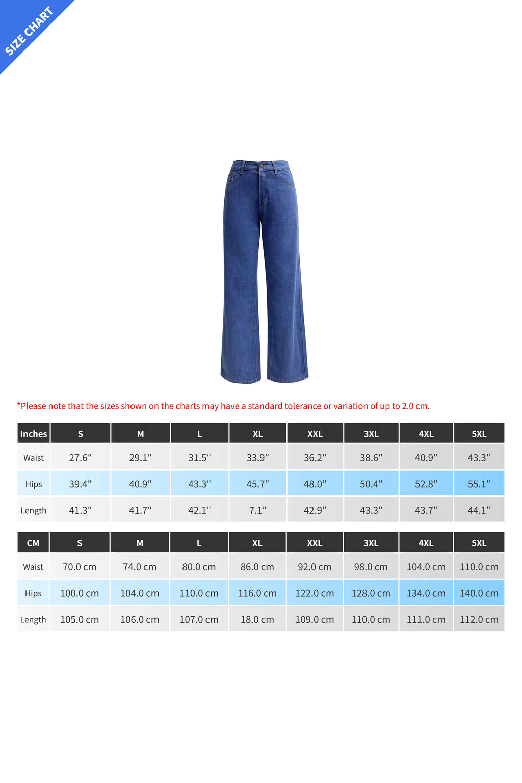 Straight Leg Long Jeans Lavish Daily