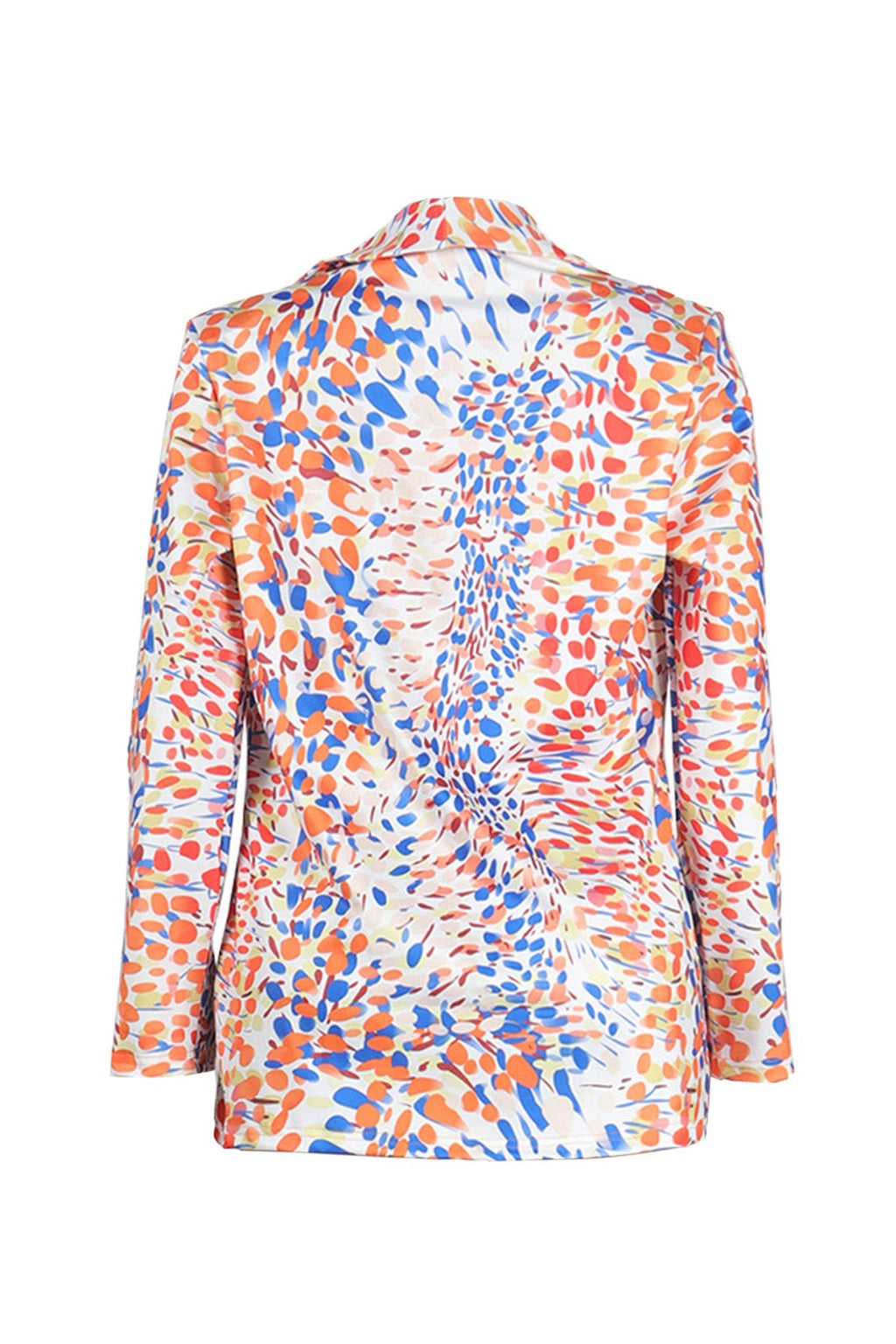 Fitted Long Sleeve Blazer Coat Lavish Daily