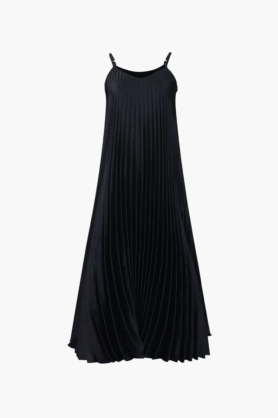 Sling Pleated Maxi Dresses Lavish Daily