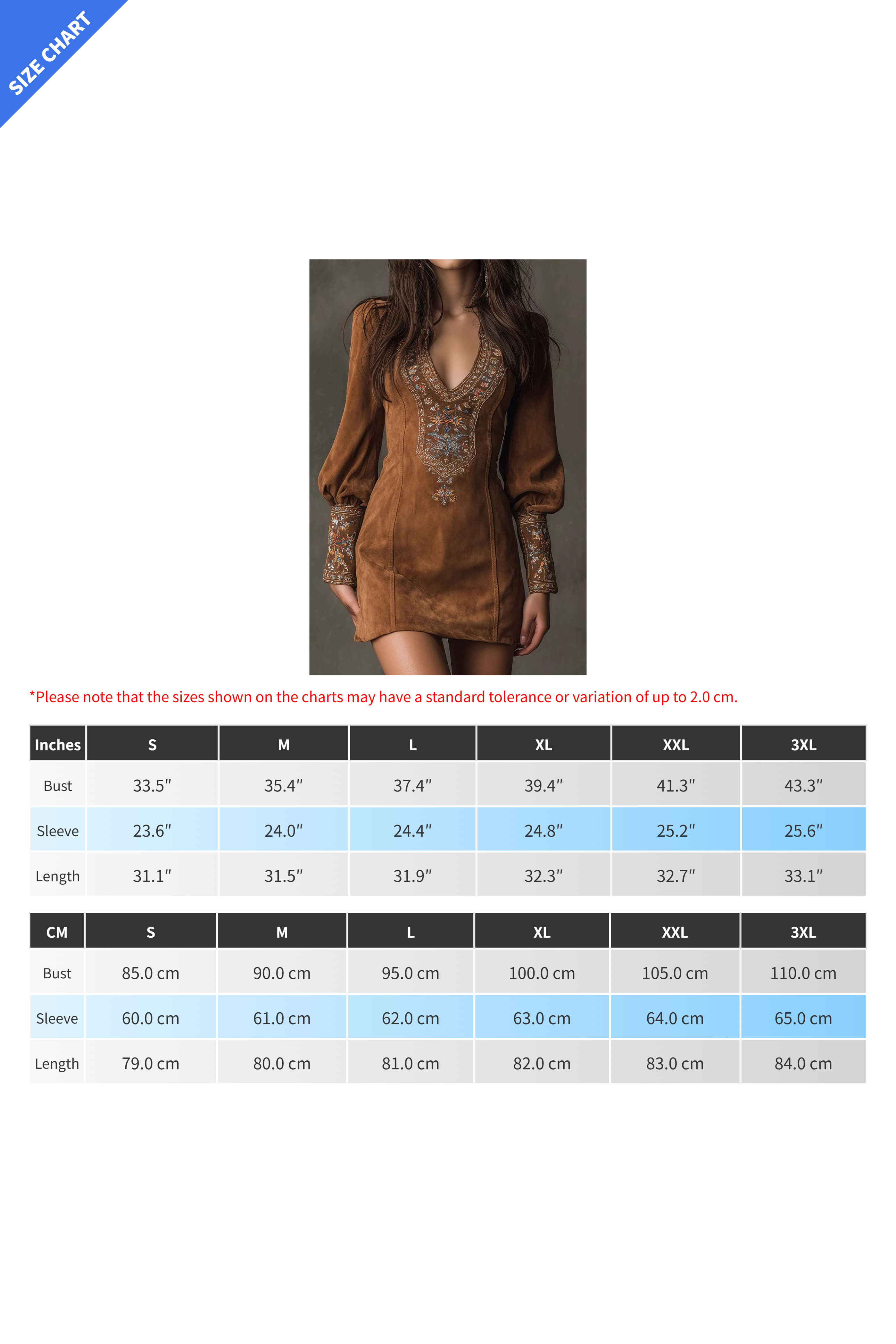 Retro V Neck Embroidered Mini Dress LavishDaily