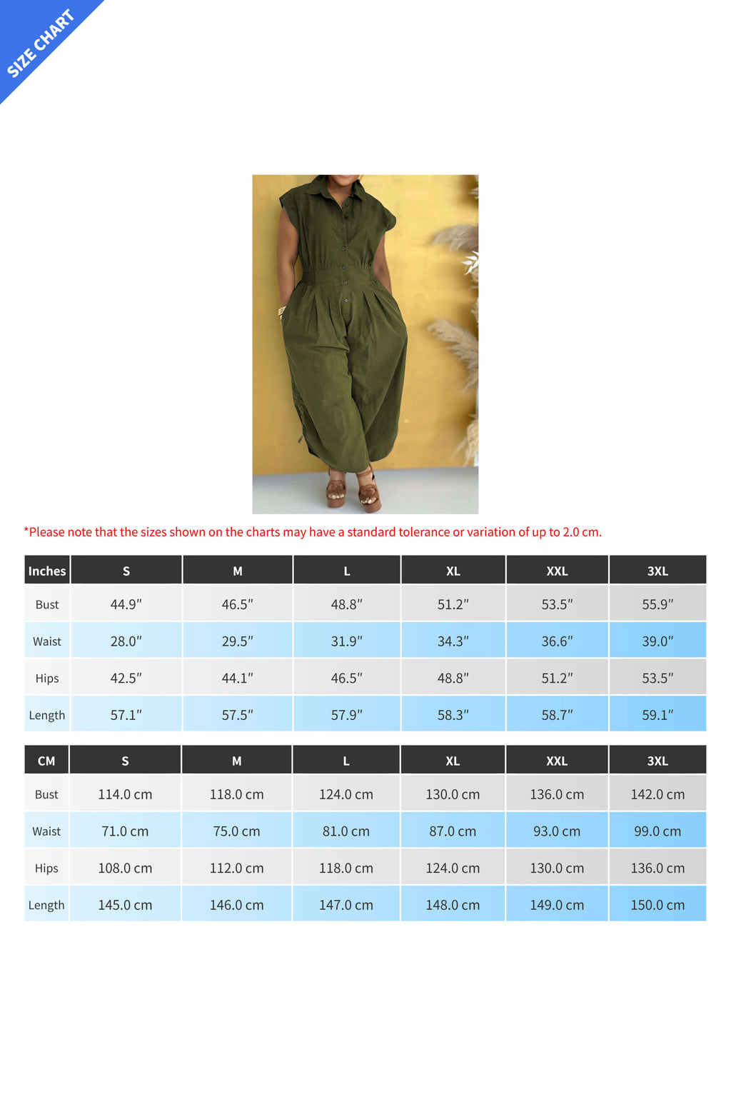 Lapel Sleeveless Buttoned Cargo Jumpsuit Lavish Daily