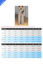 V-Neck Long Sleeve Stretch Fitted Two-Piece Set Lavish Daily