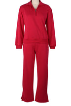 Fleece Lined Loose Fit Two-Piece Tracksuit LavishDaily