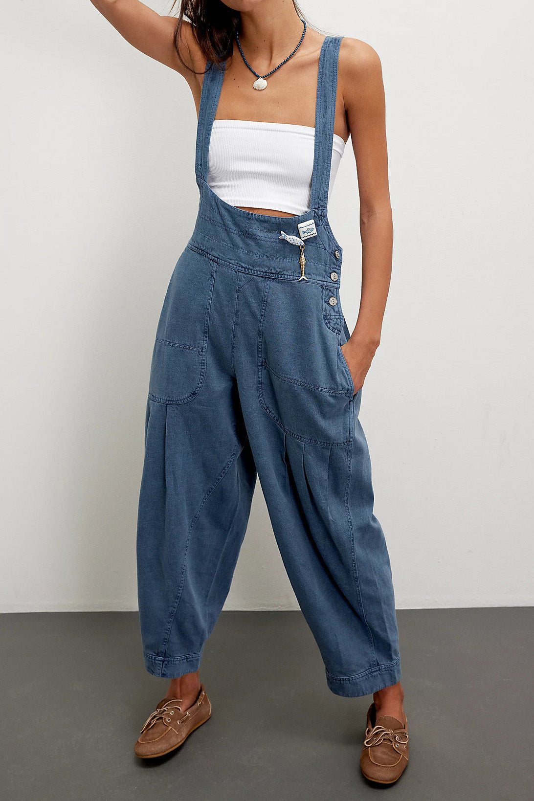 Loose Casual Denim Overalls Lavish Daily