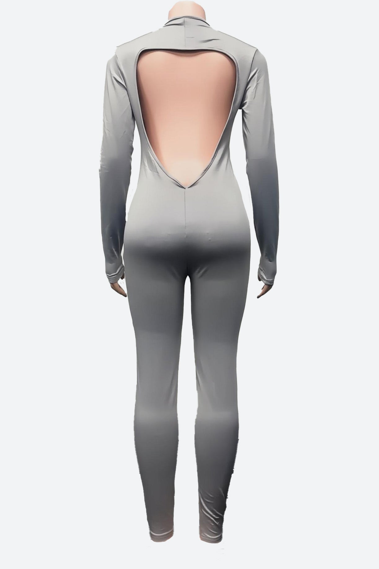 Backless Deep V Long Sleeve Bodysuit Lavish Daily