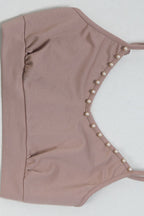 Elegant Pearl Lapel Blazer Three-Piece Set Lavish Daily
