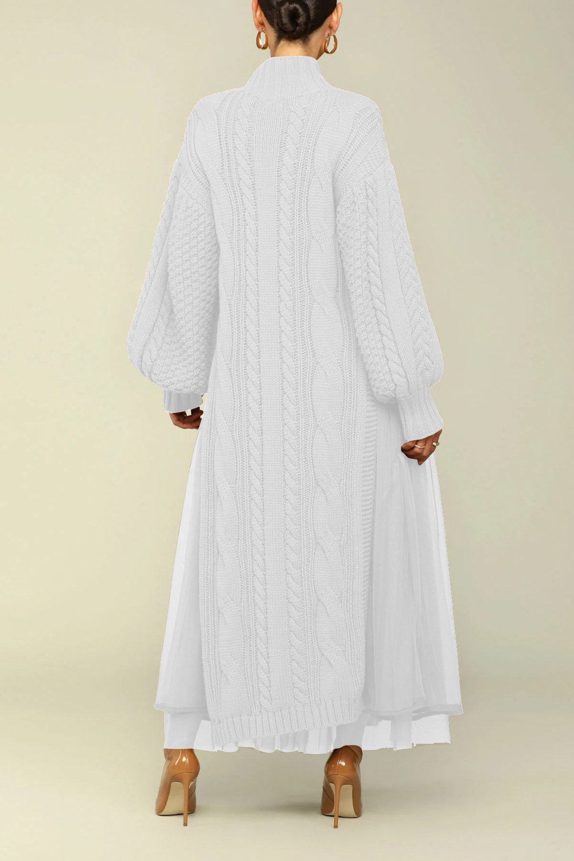 Knit Tulle Two Piece Skirt Set Lavish Daily