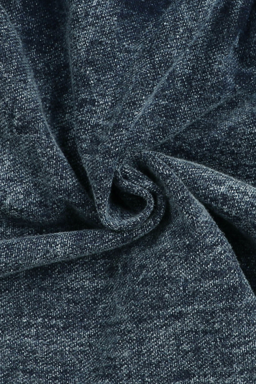 Hooded Denim Jacket & Skirt Set Lavish Daily