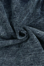 Hooded Denim Jacket & Skirt Set Lavish Daily