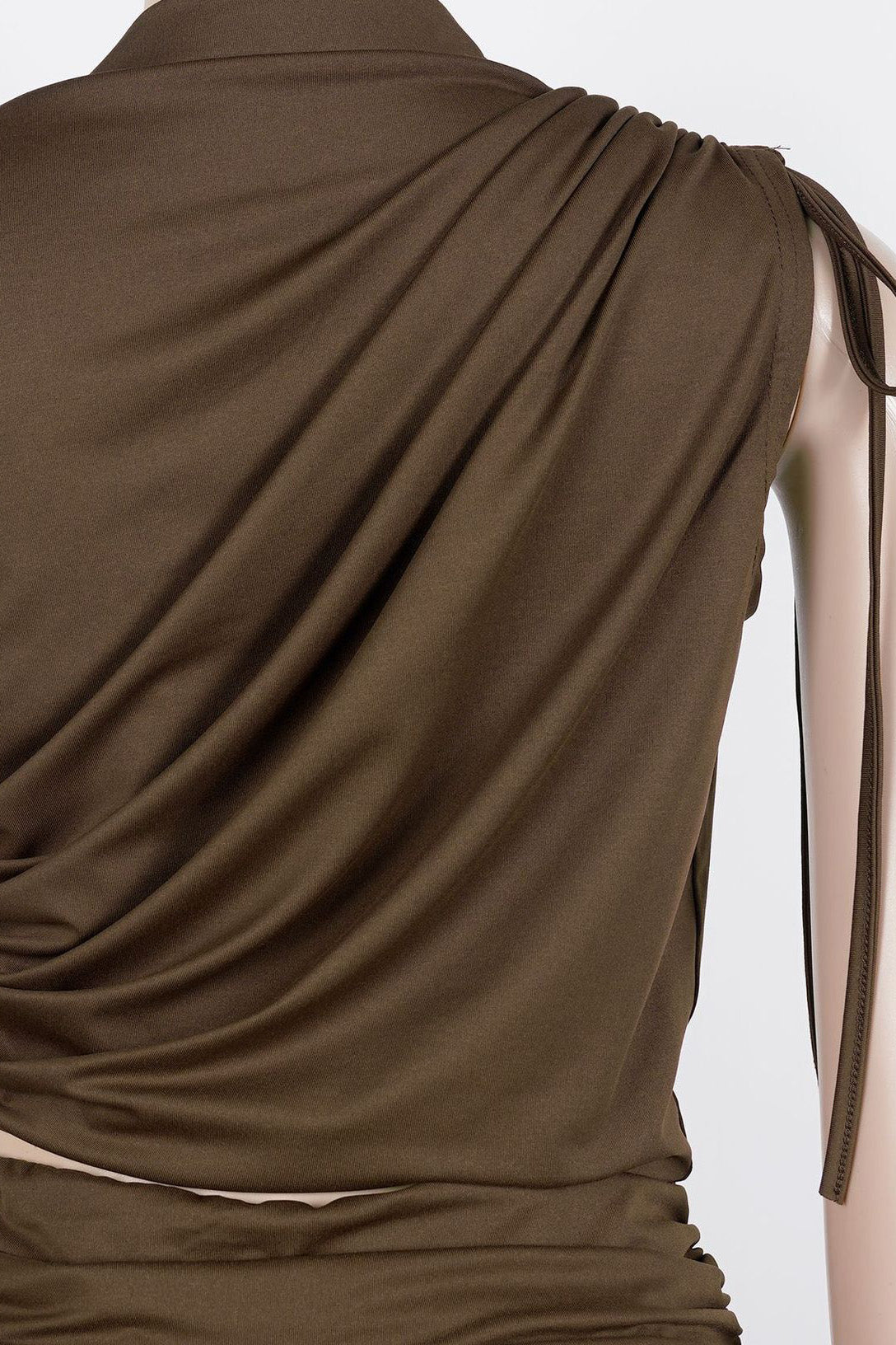 Ruched Mock Neck & Flare Pant Set Lavish Daily