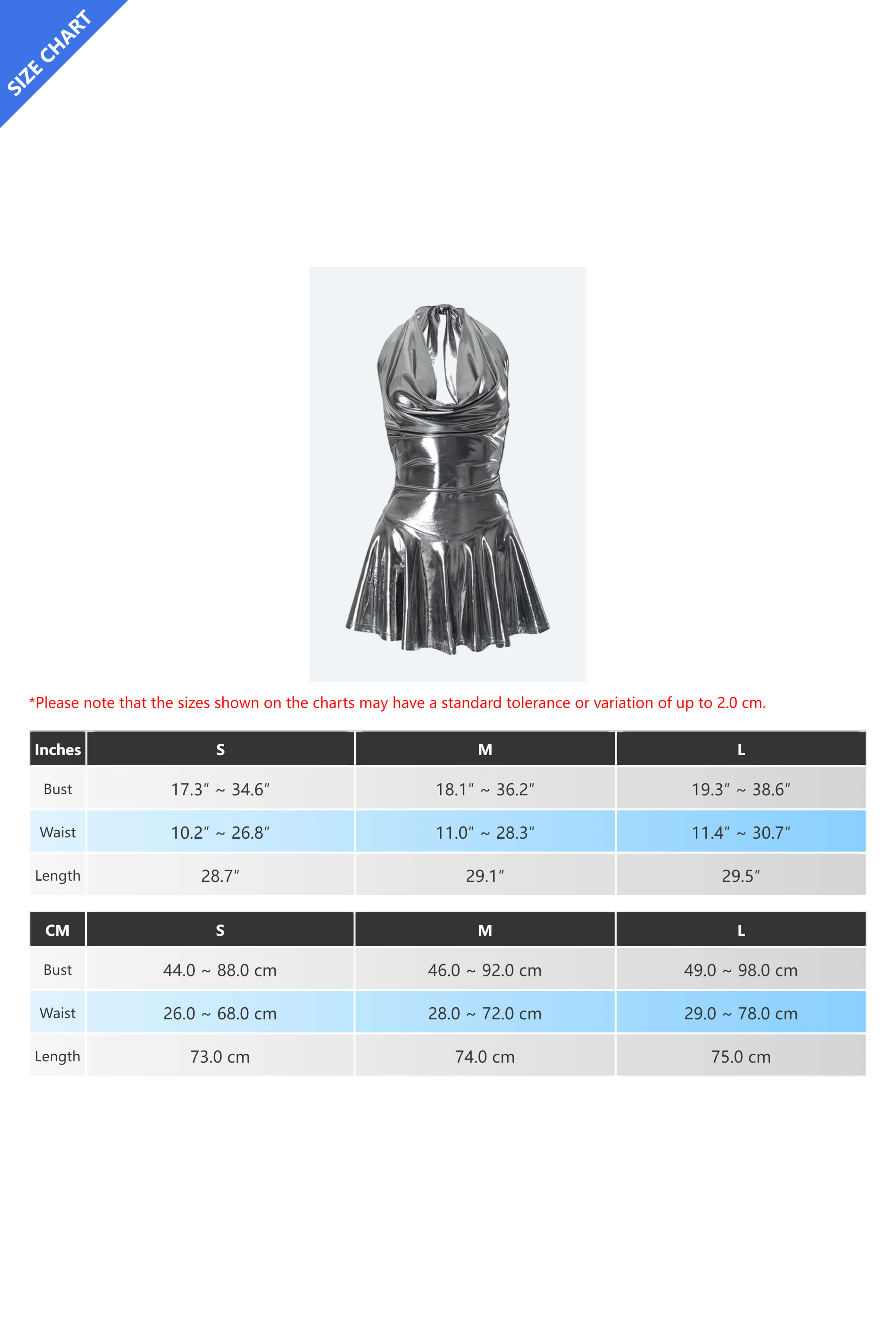 Foil Halter Flare Mini Dress Lavish Daily