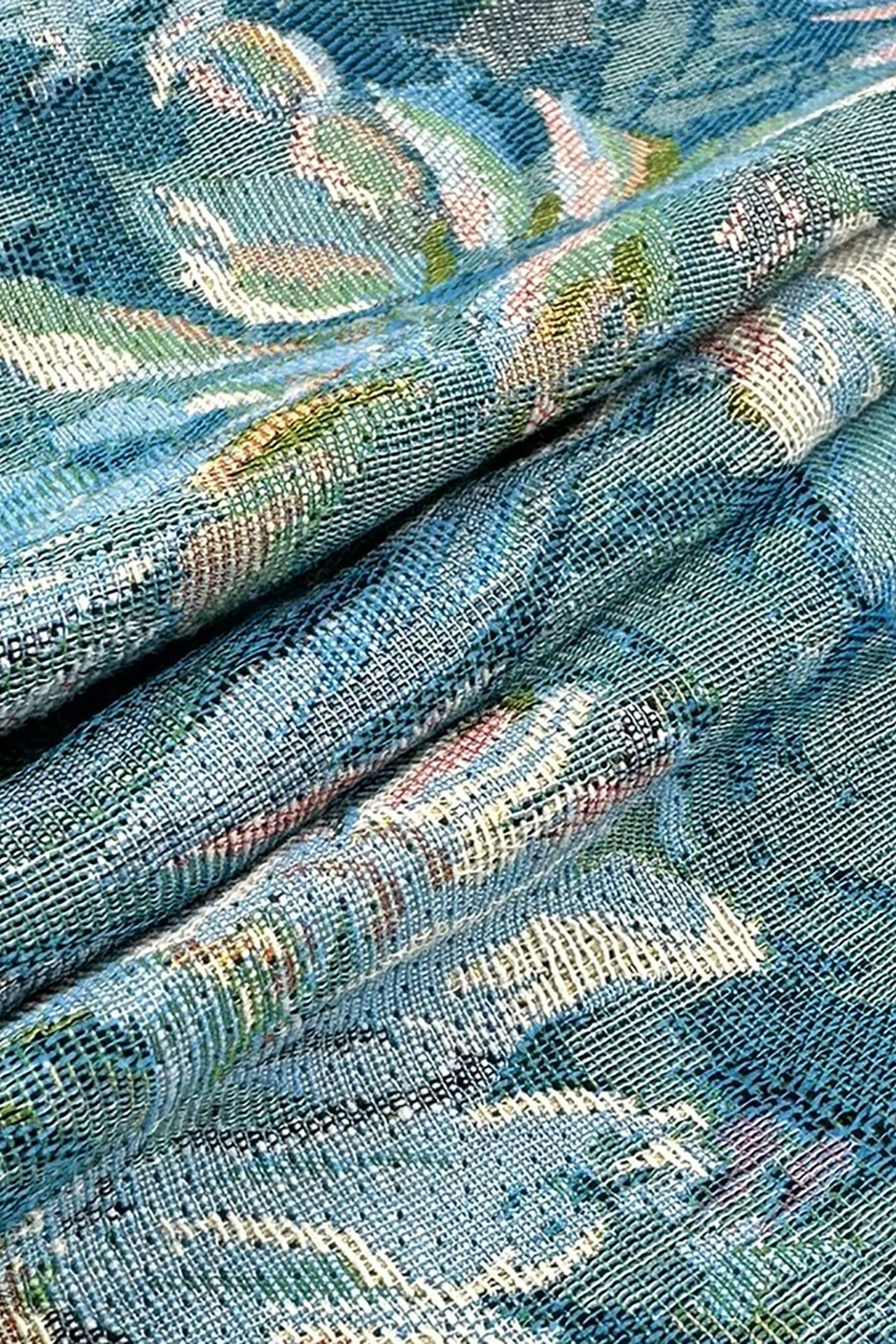 Cropped Tapestry Varsity Jacket Lavish Daily