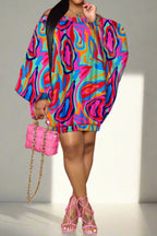 Off The Shoulder- Bubble Mini Dress Lavish Daily