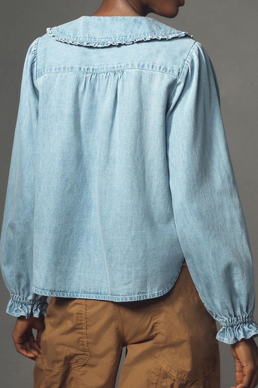 Vintage Lightweight Denim Shirt Lavish Daily