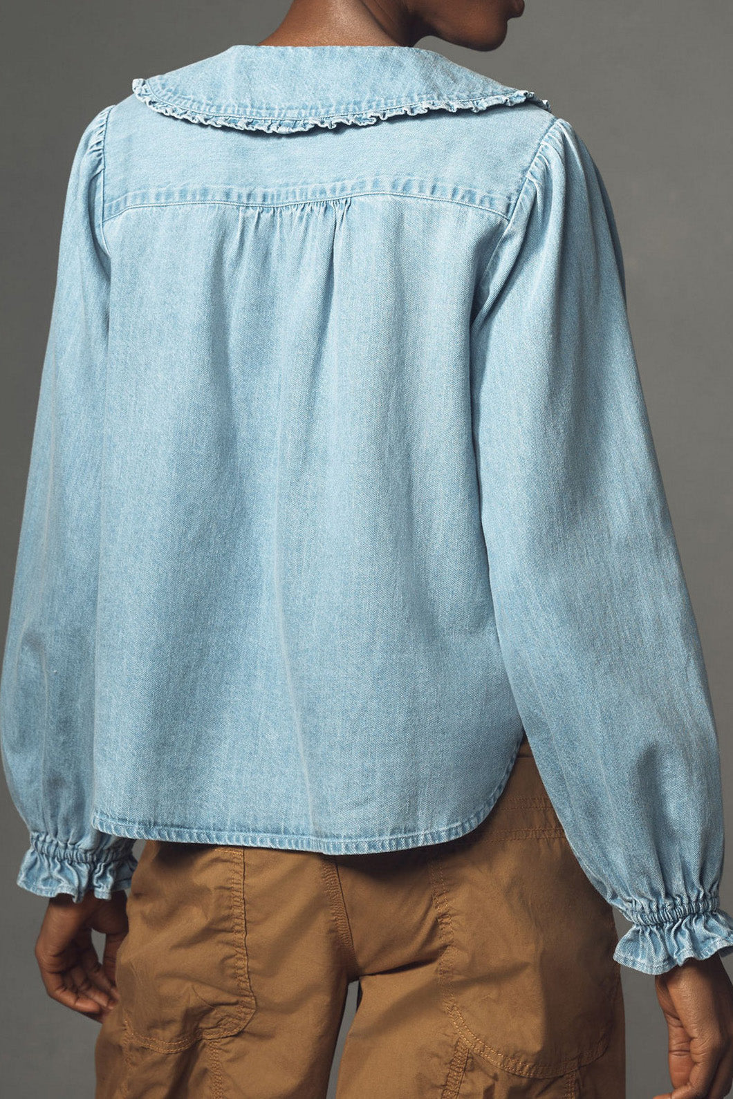 Vintage Lightweight Denim Shirt Lavish Daily