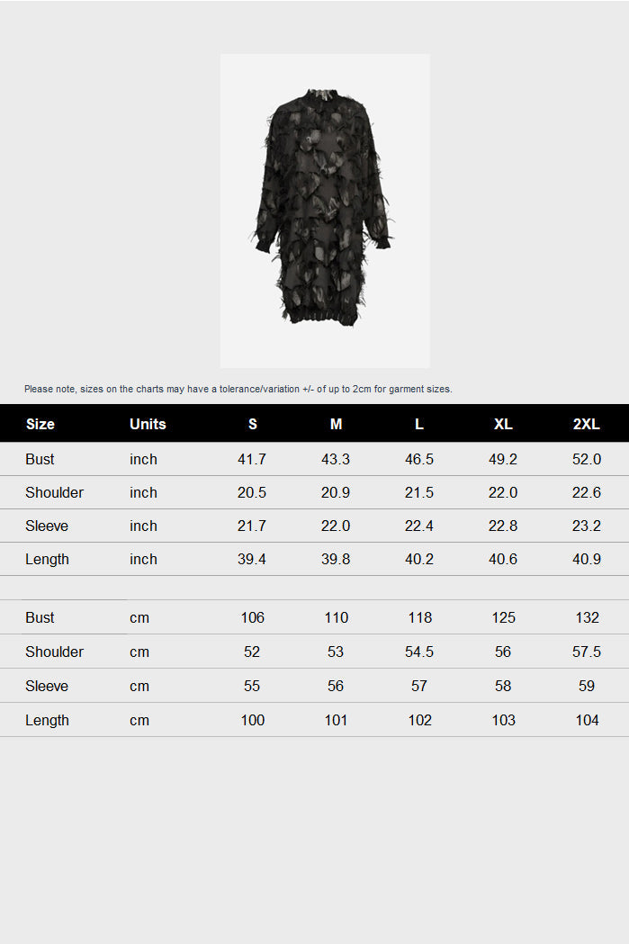 Loose-Fitting Long Sleeve Dress Lavish Daily