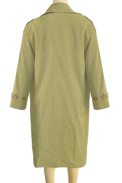 Long Loose Lapel Coat Lavish Daily