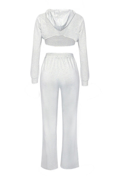 Casual Hoodie & Tank Top 3-Piece Set Lavish Daily