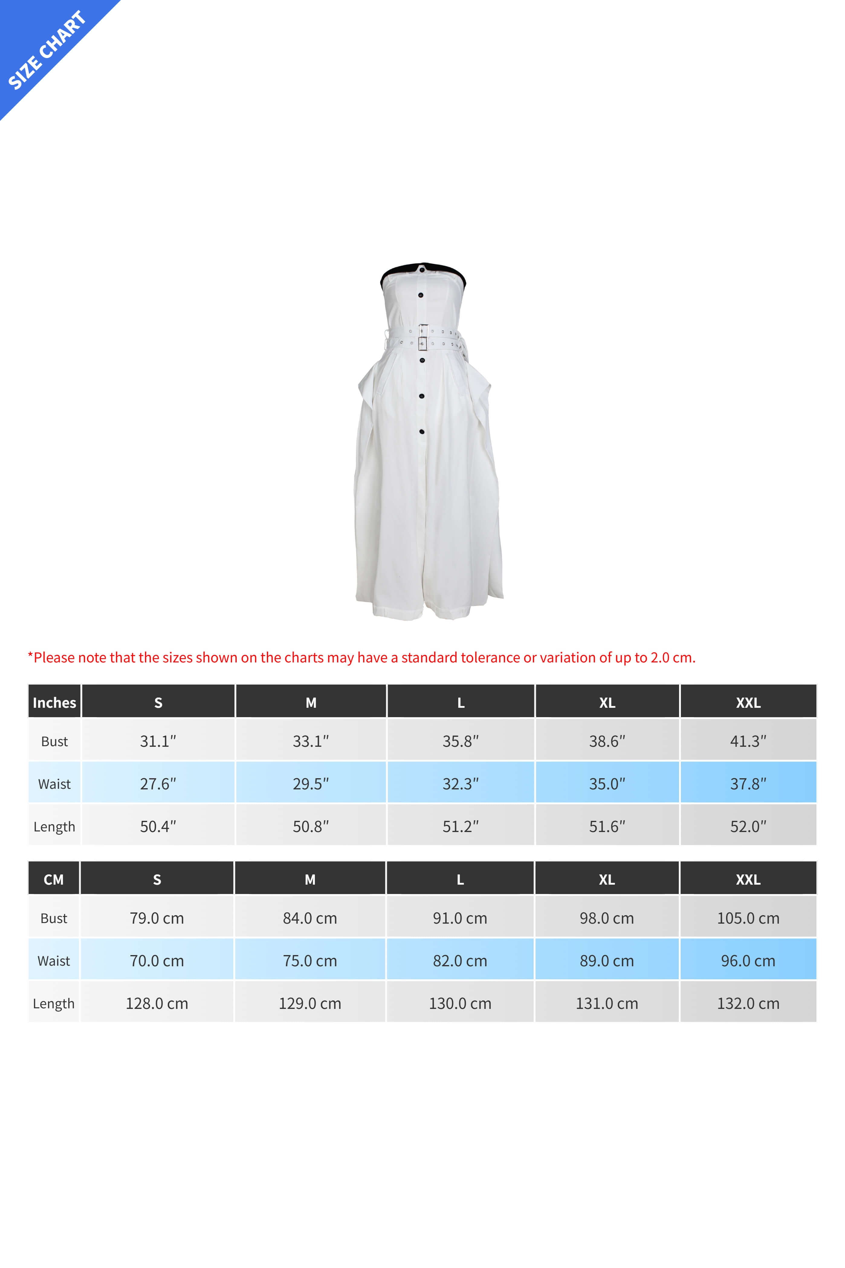 Strapless Buckle Maxi Dress Lavish Daily