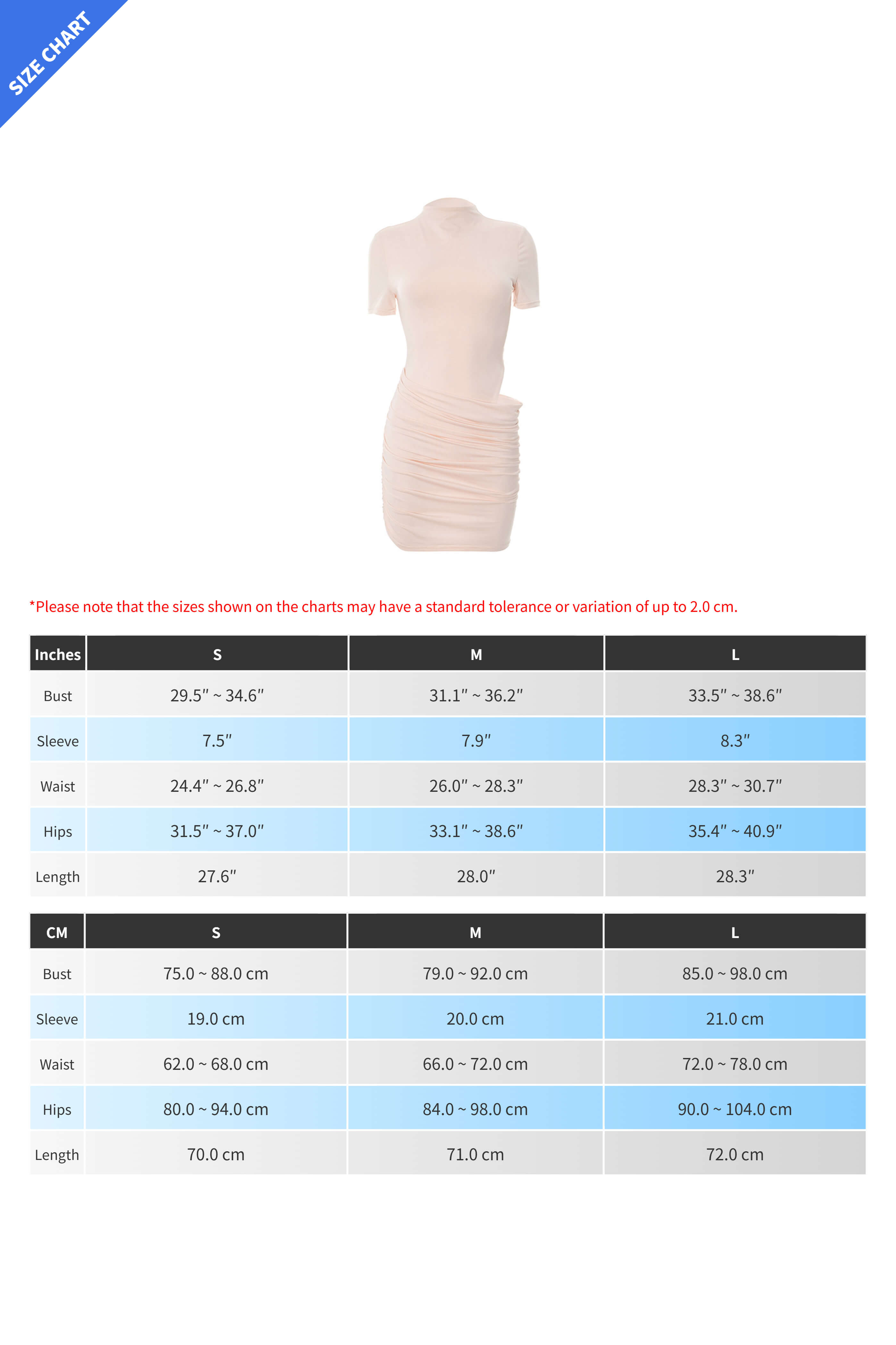 Fitted Waist-Exposed Bodycon High-Neck Dress Lavish Daily