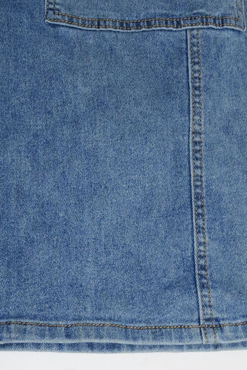 High Waist Denim Overalls Wide Leg Jumpsuit Lavish Daily