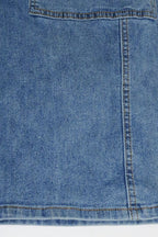 High Waist Denim Overalls Wide Leg Jumpsuit Lavish Daily
