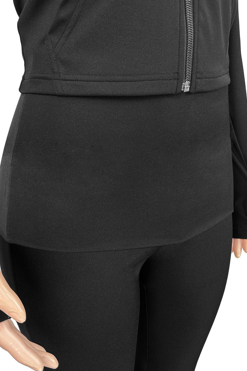 Sculpted Foldover Waist Flare Pants Set Lavish Daily