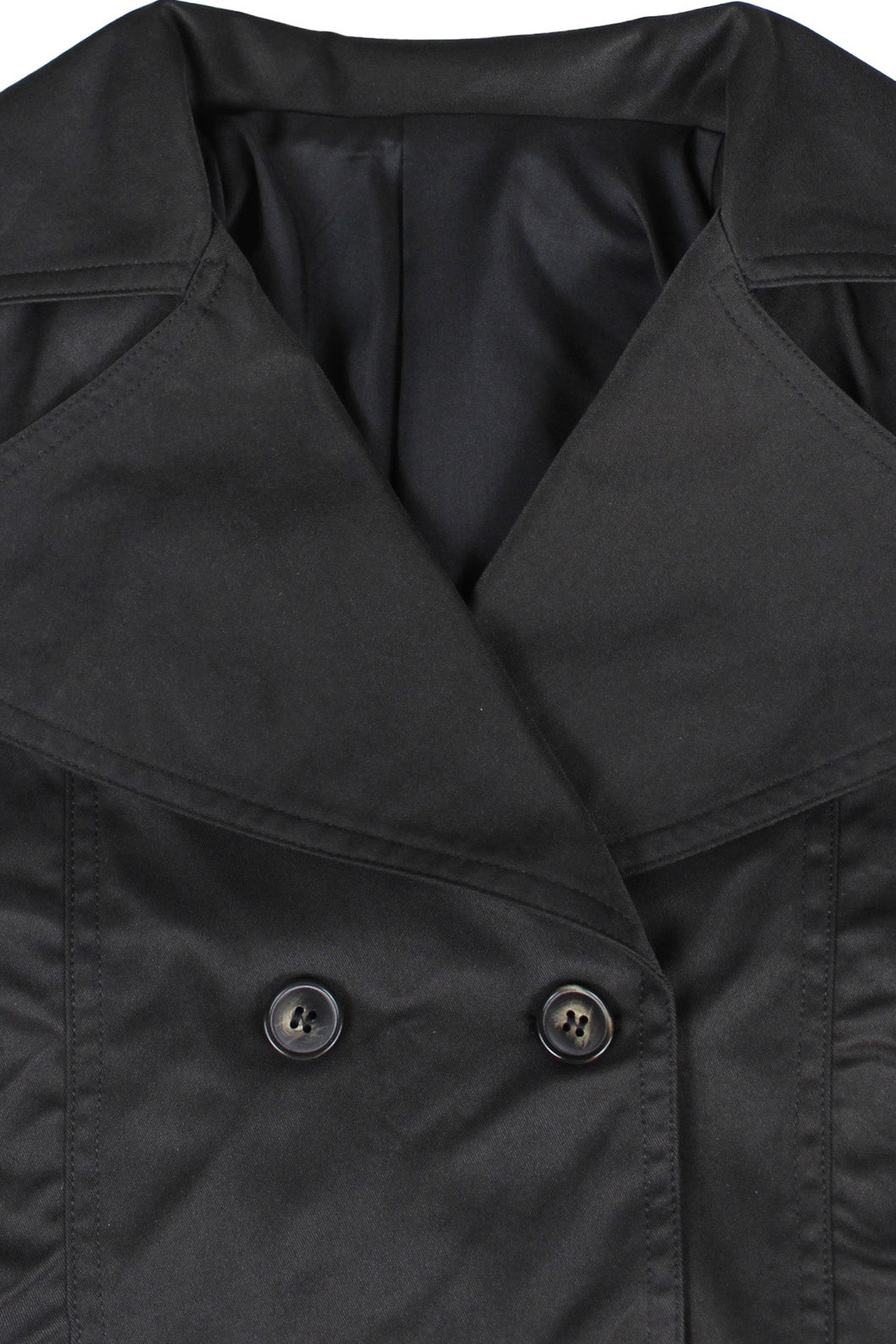 Cropped Trench Coat Lavish Daily