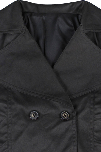 Cropped Trench Coat Lavish Daily