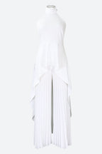 Halter Tunic Top & Pleated Pants Set Lavish Daily