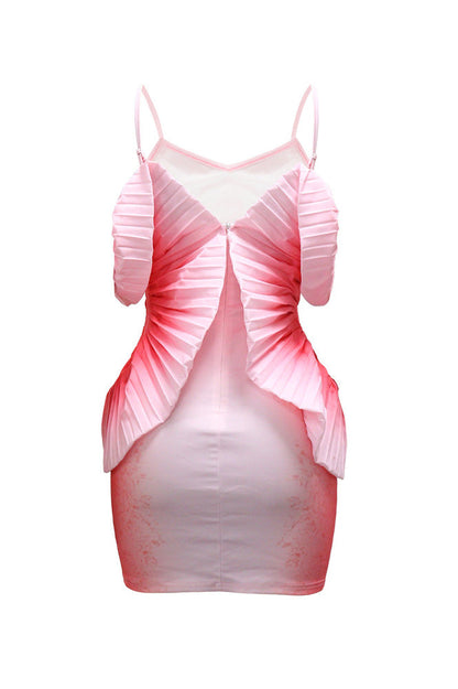 Floral Halter Ruched Bodycon Mini Dress Lavish Daily