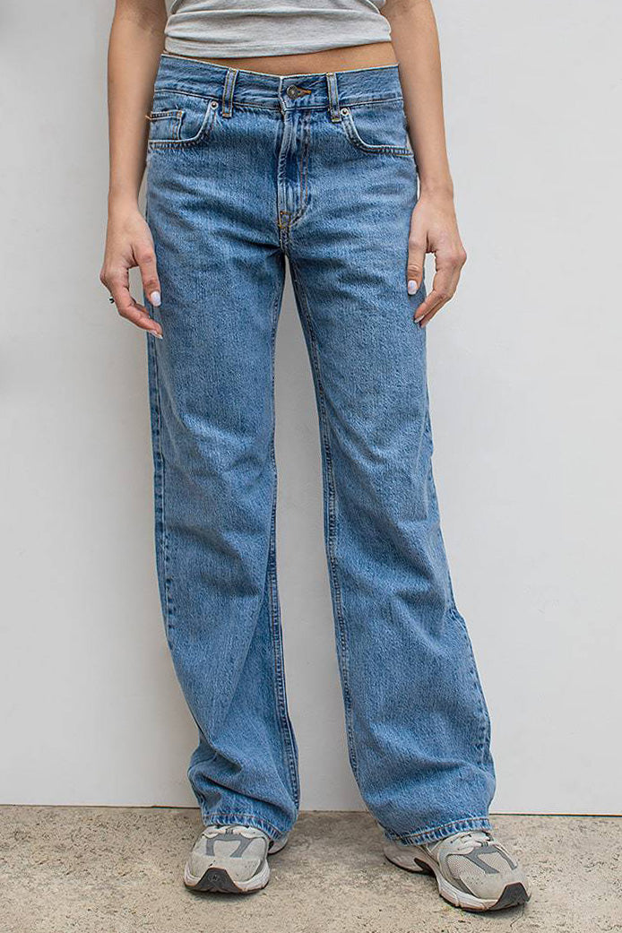 High Waist Loose Wide Leg Denim Jeans Lavish Daily