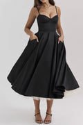 Luxury Spaghetti Strap Princess Dress Lavish Daily