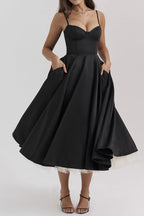 Luxury Spaghetti Strap Princess Dress Lavish Daily